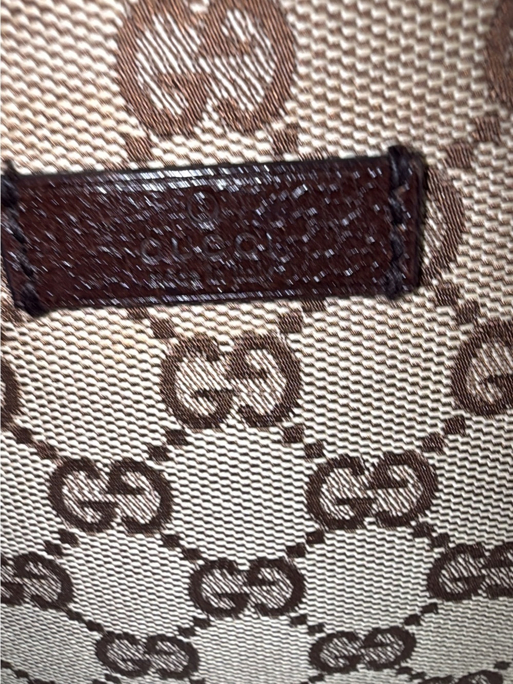 Gucci GG Canvas Messenger Crossbody 122793 467891 Entrupy Authenticated - Picture 4 of 11